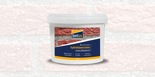How to make masonry water-repellent and dirt-resistant with BNL25?